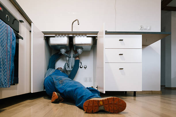 Professional Leak Detection technician working in Elkhart, KS